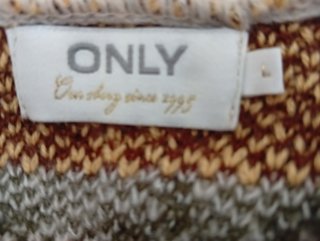 Jersey ONLY talla L estampado étnico