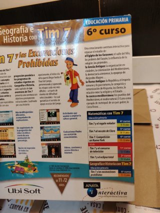 Geografía e Historia con Tim 7 (Ubi Soft)