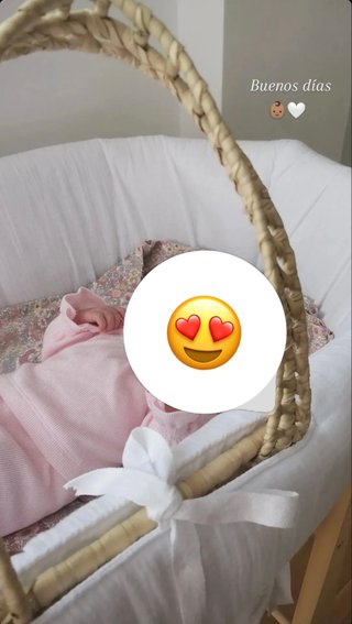 Capazo de mimbre Babys/ Cuco para bebé.