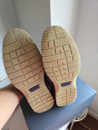 Zapatillas Freemood Piel Azul Talla 43 Nuevas