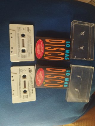 2 Cassettes Lo más Disco '91
