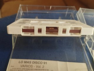2 Cassettes Lo más Disco '91