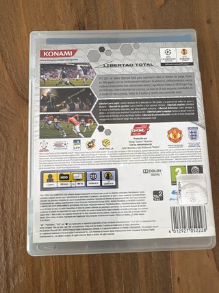 Videojuego PS3 PES 2011 Pro Evolution Soccer