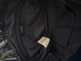 Bolso Armani Jeans Azul Metálico Original