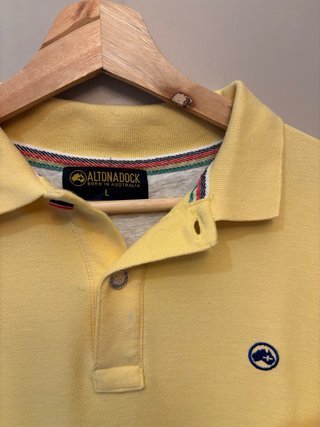 Polo Altonadock Manga Corta Amarillo Talla L