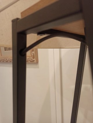 Lámpara de pie con estantes 50x165