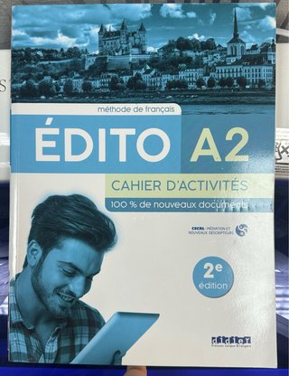 Libro de Francés A2. Édito A2.