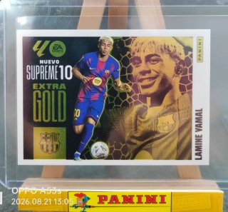 Lamine Supreme Extra Gold 2025/26 Liga Este MINT