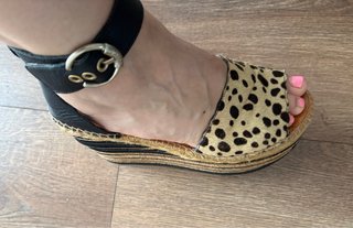 Cuñas Kanna Animal Print 10cm