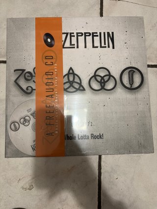Led Zeppelin Vinile e CD Live 1972