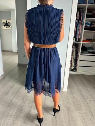 Vestido azul marino