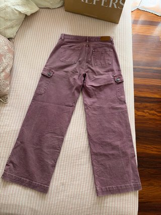 Pantalón vaquero Noon rosa talla S