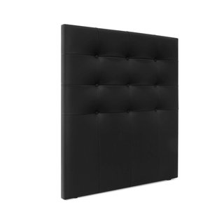 Cabecero polipiel negro 160 cm