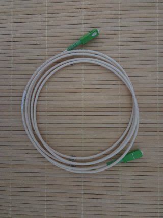 Cable Fibra Óptica 5m SC/APC-SC/APC
