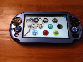 PS Vita Slim 2000 Azul + MicroSD 128GB