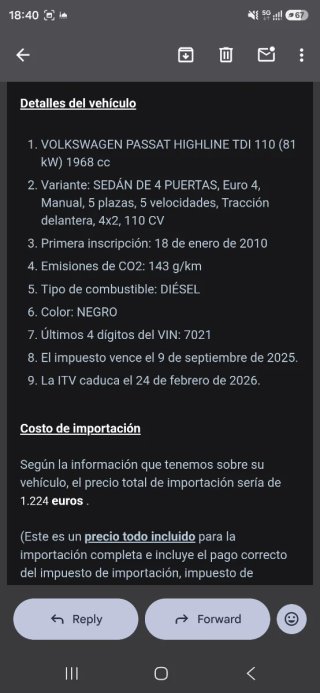 Volkswagen Passat 2010