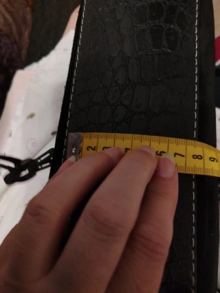 Borsa nera in camoscio e pelle