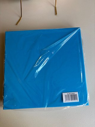 Álbum de fotos azul para bebé