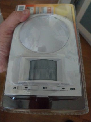 Luz con detector de movimiento