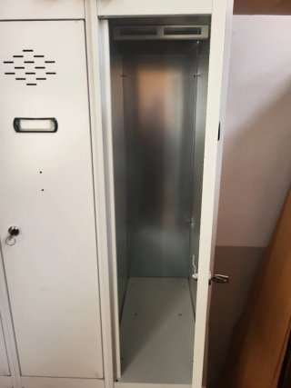 Lote 6 taquillas metálicas