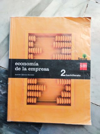 Economía de la empresa, 2 Bachillerato Savia