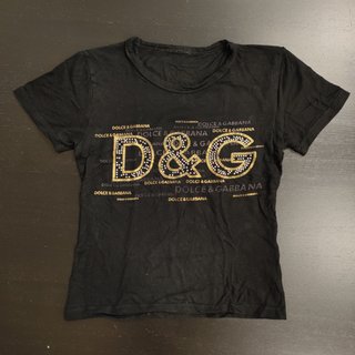 T-shirt D&G Dolce & Gabbana nera