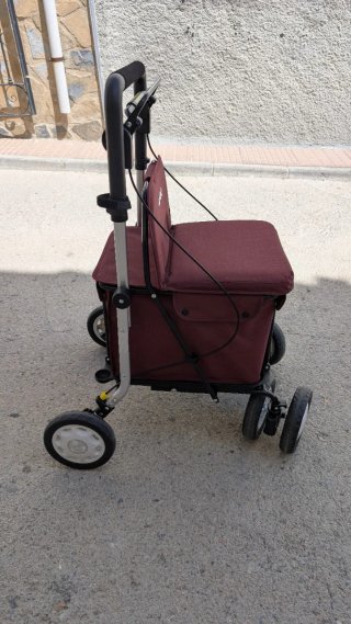 Andador Carlett con asiento
