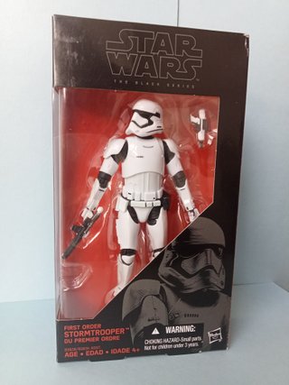 Figura Star Wars First Order Stormtrooper Black Se