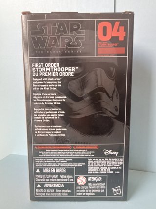 Figura Star Wars First Order Stormtrooper Black Se