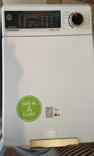 Lavadora Hoover Carga Superior 8kg