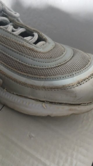Zapatillas Nike Air Max 97 Plata Roja