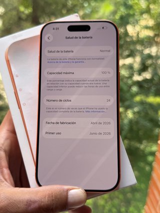 iPhone 17 Pro 256Gb NUEVO 26 CICLOS