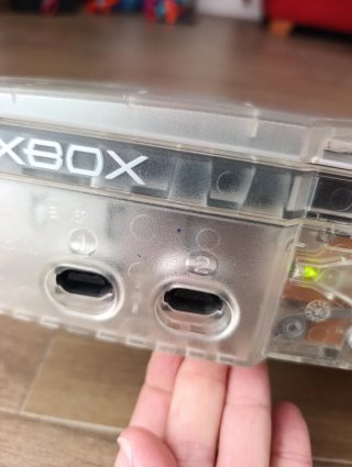 Xbox Original Edición Crystal Transparente