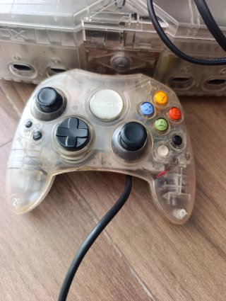 Xbox Original Edición Crystal Transparente