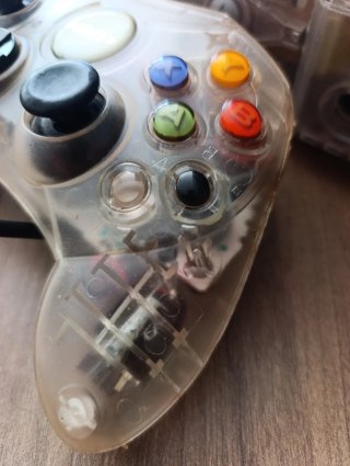 Xbox Original Edición Crystal Transparente