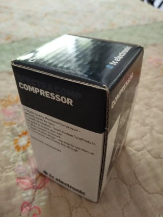 Pedal CompresionTCElectronicsSpectraCompComo nuevo