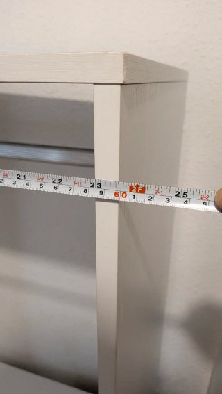 2 Percheros Blanco Madera 20€ cada