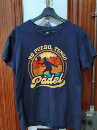 Camiseta Padel No Puedo, Tengo Padel