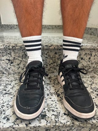 Zapatillas Adidas Hoops 3.0 Low Classic Negras