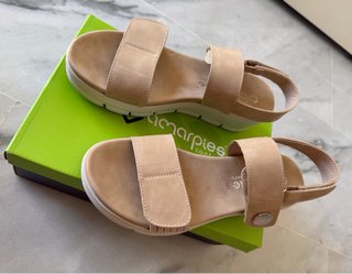 Sandalias de Amarpies Beige