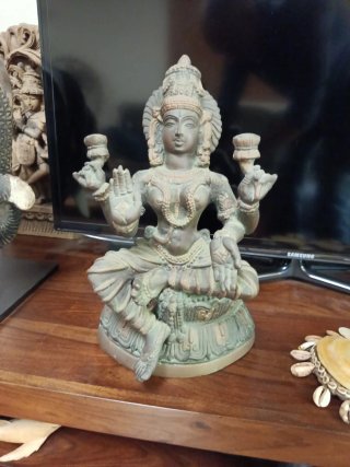 Figura Lakshmi bronce diosa hindú