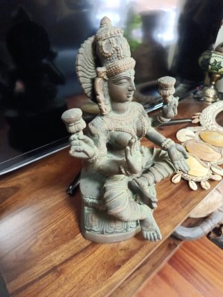 Figura Lakshmi bronce diosa hindú