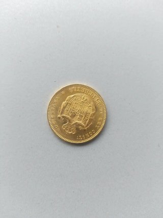 Moneda Alfonso XII 25 Pesetas Oro 1879