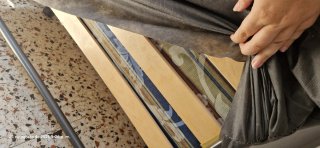 Cama 90 plegable con ruedas sin usar