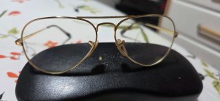 Montura Ray-Ban Aviator Dorada Original