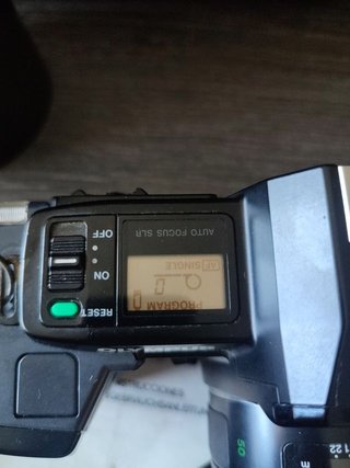 Olympus OM-707 Cámara Analógica + Teleobjetivo