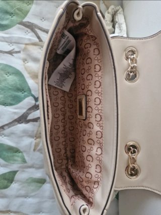 Bolso Guess Beige