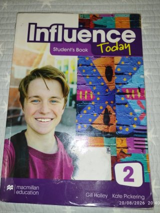 INFLUENCE TODAY 2 Student's book: libro de text...