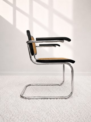 PACK 2 SILLAS CANTILEVER ESTILO CESCA B64. 70s
