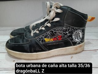 Botas Dragon Ball Z caña alta talla 35/36